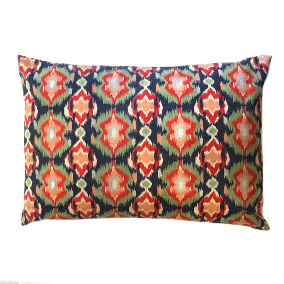 Vintage Printed Ikat Pillow Sham - Dashtobod