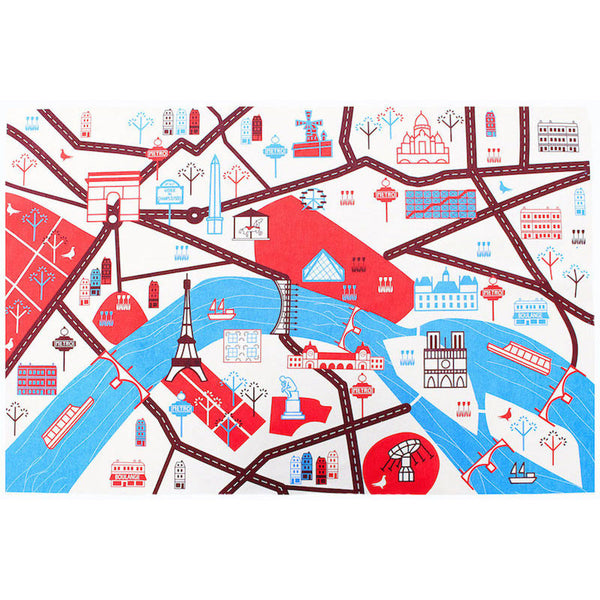 Wanderlust Organic Playmat - Paris