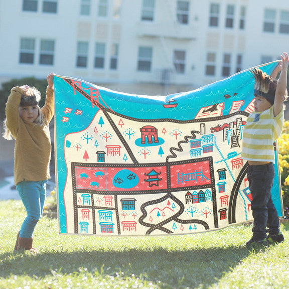 Wanderlust Organic Playmat - San Francisco